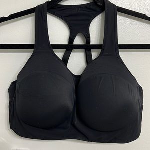 Nike dri-fit black sports bra.- size Large.